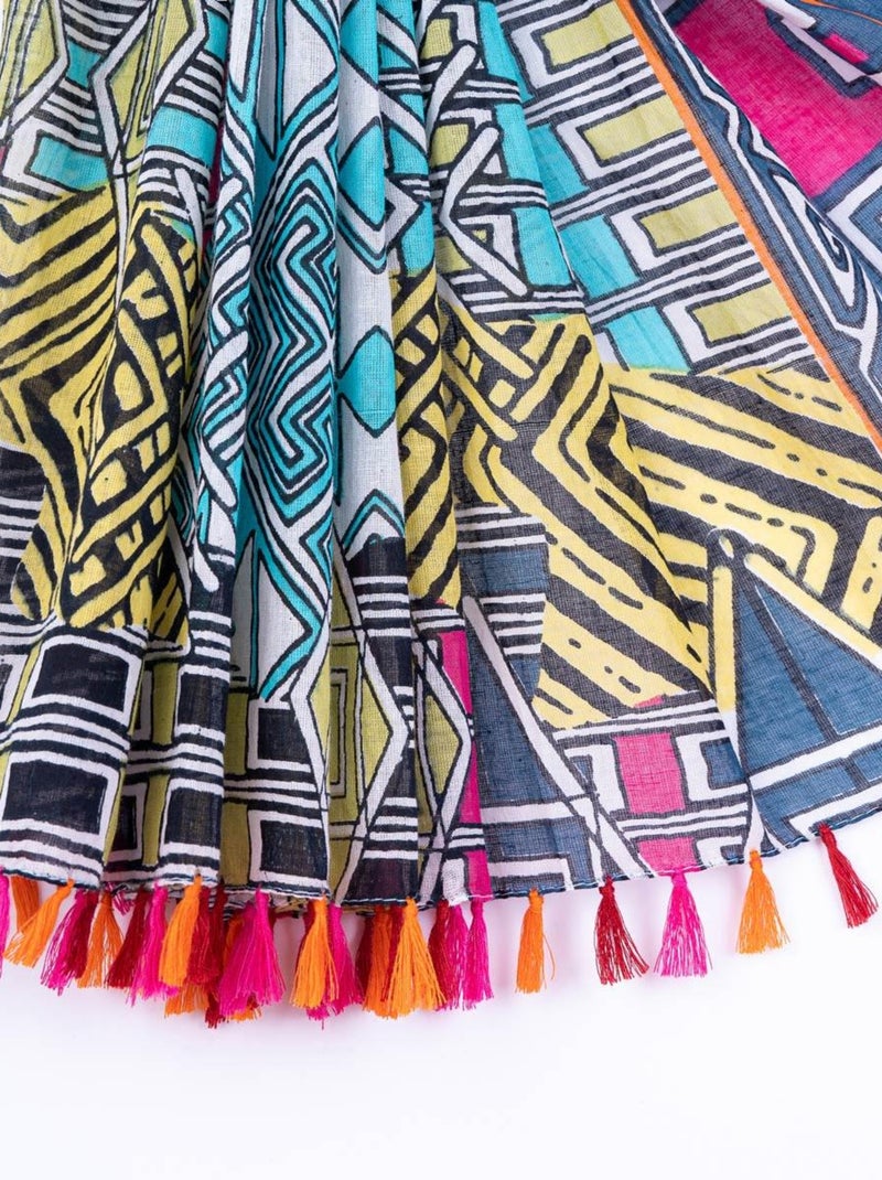 Foulard Magma Multicolore - Kiabi
