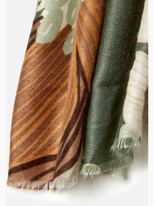 Foulard motif grandes fleurs - damart - Kiabi Foulard motif grandes fleurs - damart - Kiabi