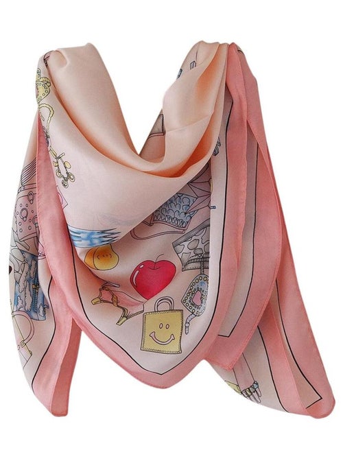 Foulard polysatin BOJANA - Kiabi