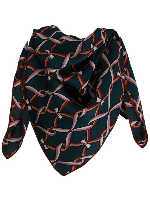 Foulard polysatin entrelacé - Kiabi