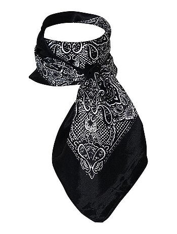 Foulard polysatin fantaisie