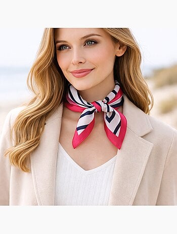 Foulard polysatin KAMILAH