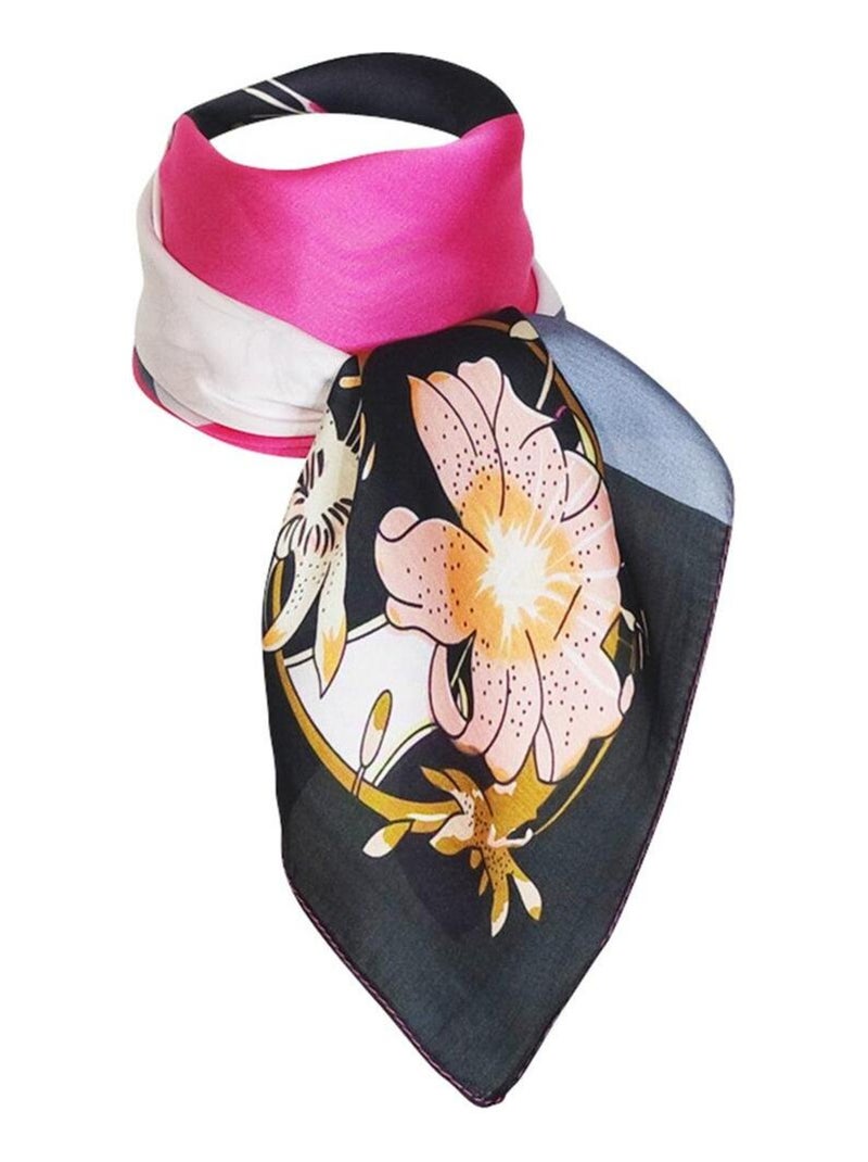 Foulard polysatin KATIA Rose - Kiabi