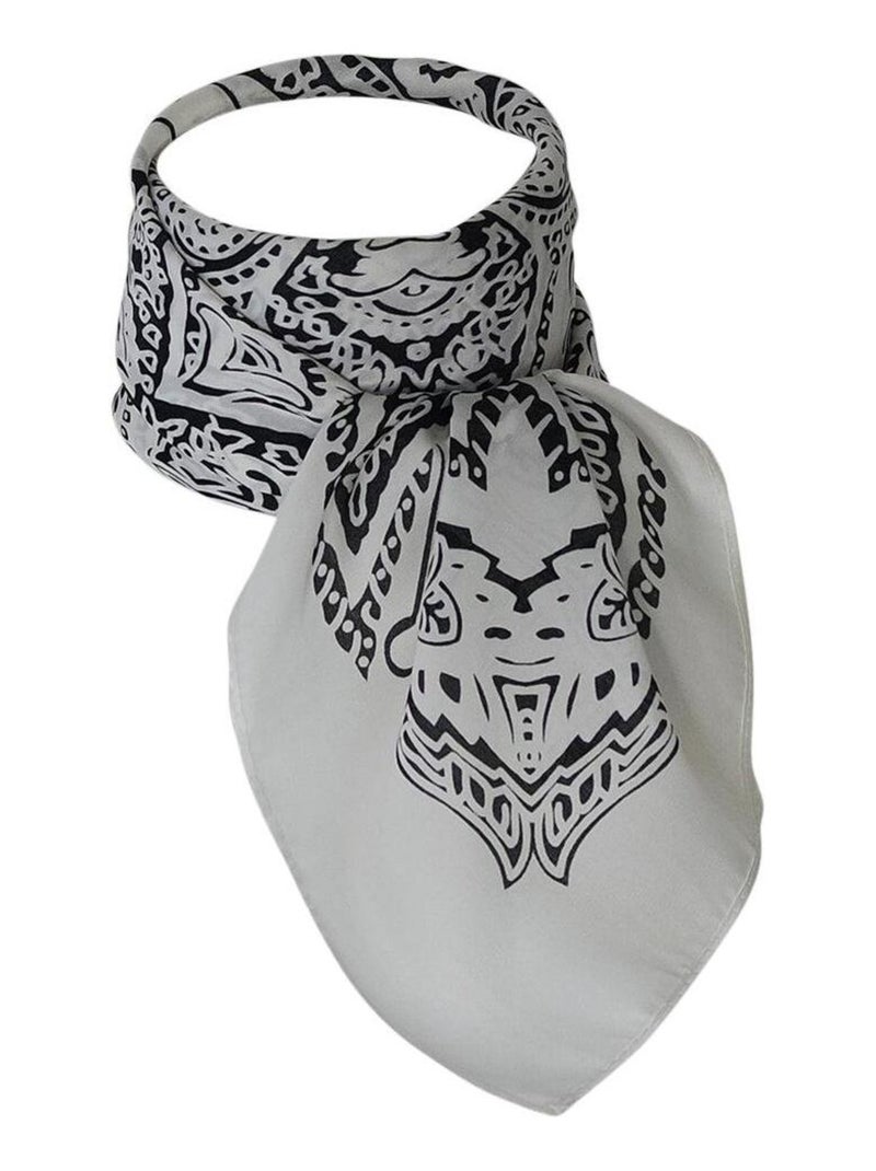 Foulard polysatin ORION Beige - Kiabi