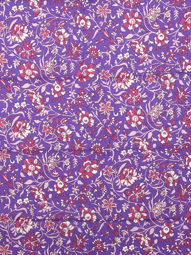Foulard rectangulaire Violet - Kiabi