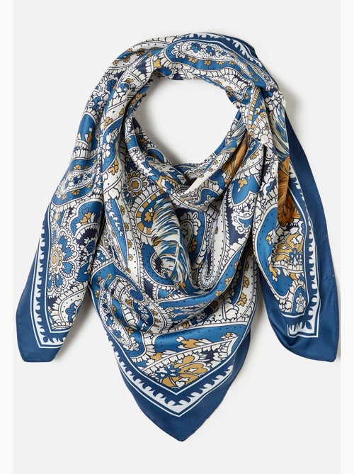 Foulard réversible imprimé cachemire - Damart - Kiabi