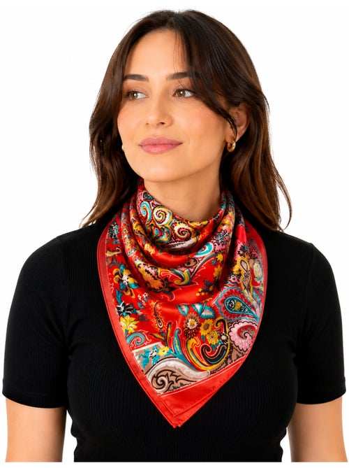 Foulard Satiné NEFERTARI - Kiabi Foulard Satiné NEFERTARI - Kiabi