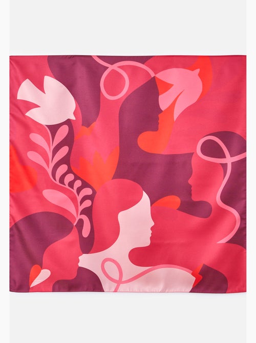 Foulard spécial Octobre Rose - Damart - Kiabi