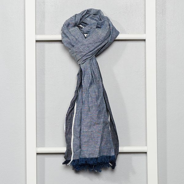 Foulard Style Cheche Garcon Adolescent Bleu Blanc Kiabi 6 00