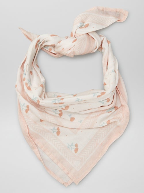 Foulard triangle imprimé - Kiabi