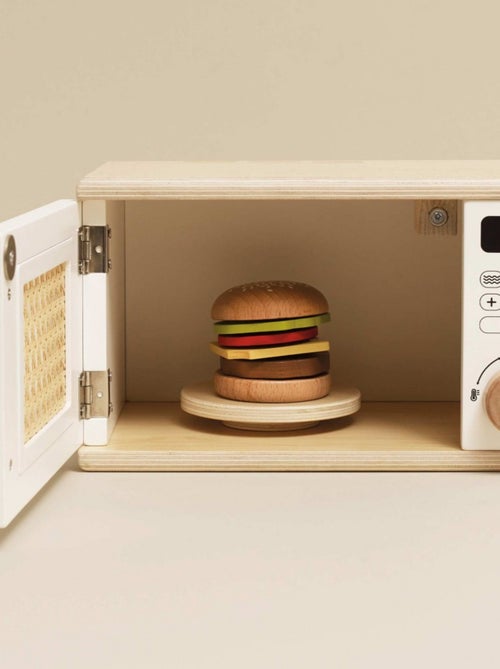 Four à micro-ondes en bois - Kiabi