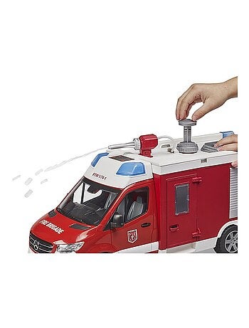 Fourgon de pompiers MB Sprinter avec module son et lumière