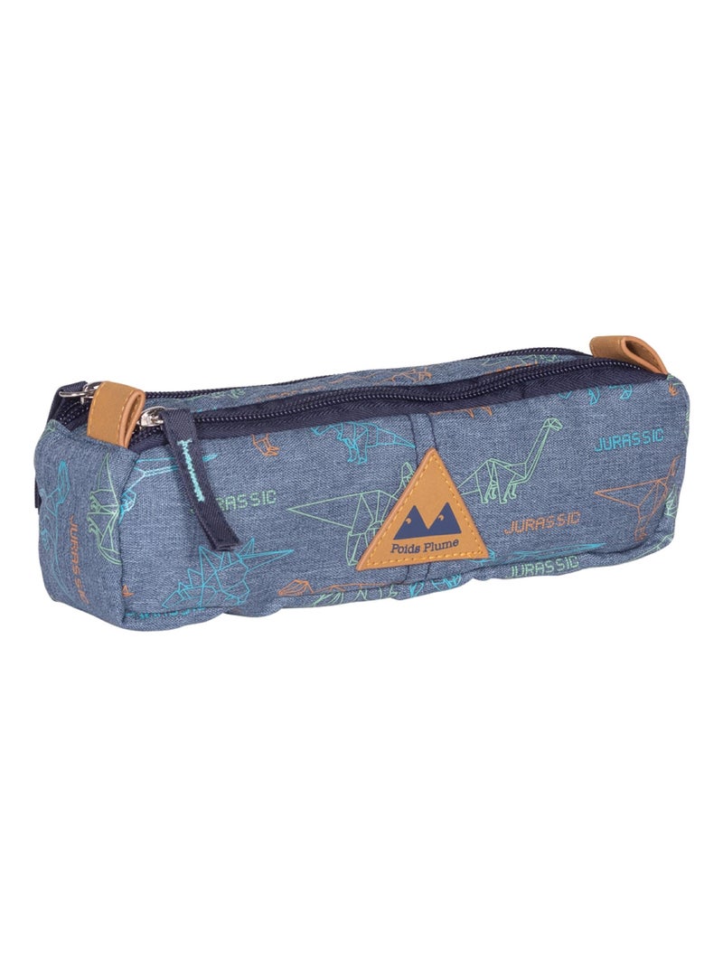 FOURRE-TOUT DOUBLE COMPARTIMENT POIDS PLUME JURASSIC Bleu marine - Kiabi