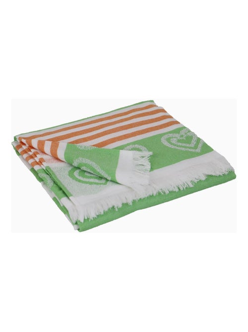 Fouta 100x180cm coton imprim? SUMMER - Kiabi