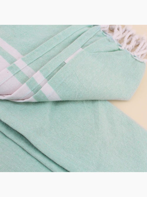 Fouta à franges 90x180cm - Kiabi Fouta à franges 90x180cm - Kiabi