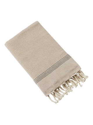 Fouta a franges coton tisse Collection Ullysse