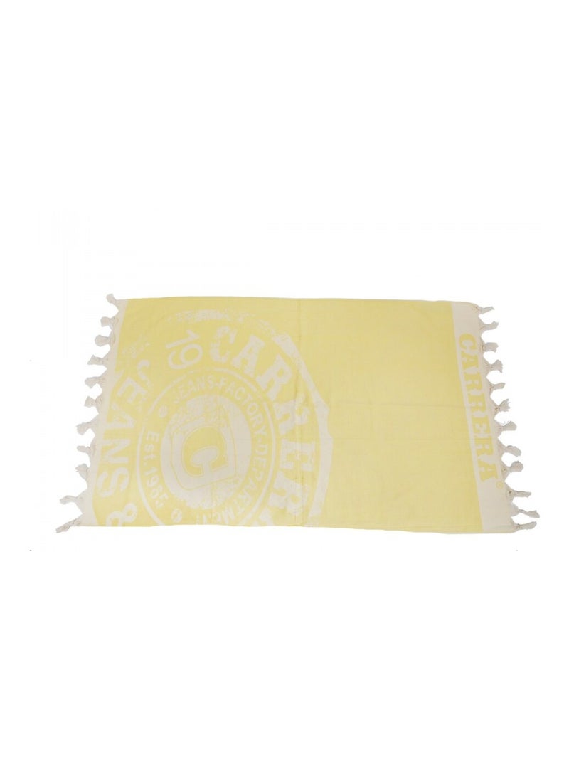 Fouta de plage CARRERA Jaune - Kiabi