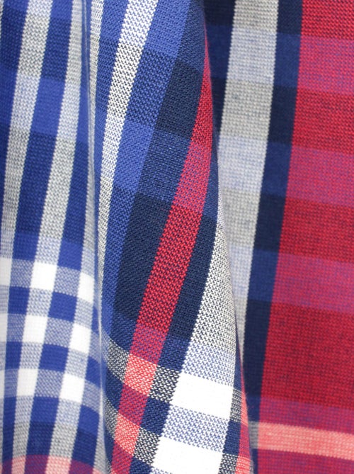 Fouta doublée éponge CALADOR Multicolore rouge - Kiabi