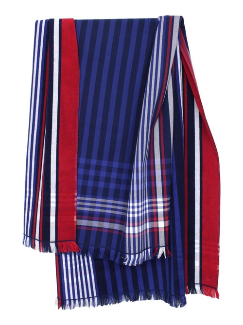 Fouta doublée éponge CALADOR Multicolore rouge - Kiabi