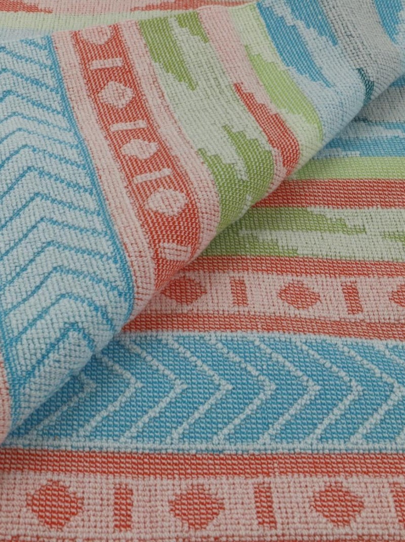 Fouta en coton Imprimé PLAYA Multicolore - Kiabi