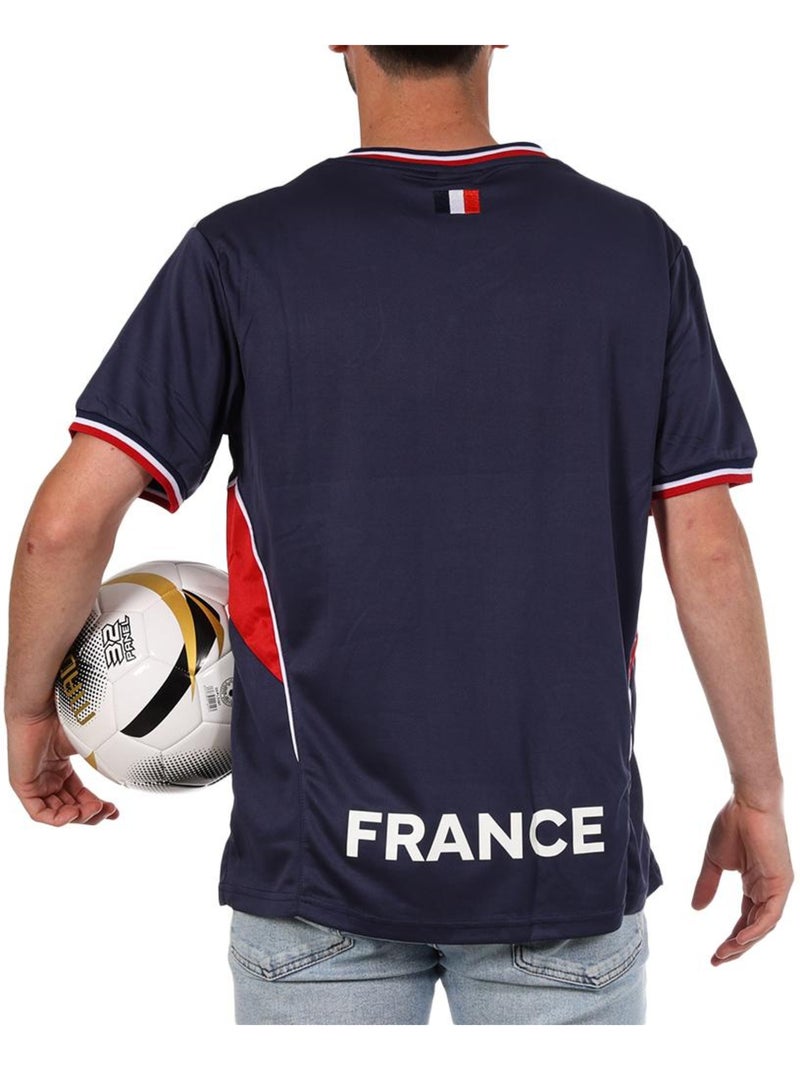 France Maillot Supporter Mixte Sport Zone Bleu marine - Kiabi