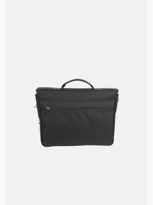 Francinel Porte document Toile et cuir 3 soufflets 8053 - Kiabi