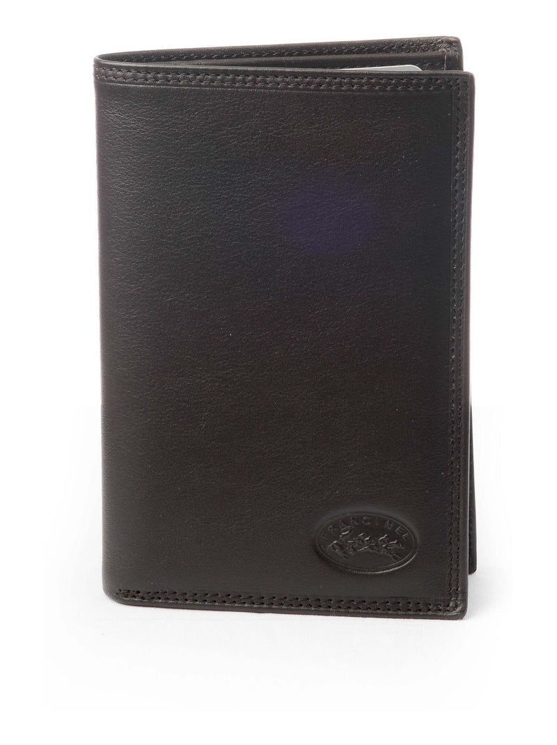 Francinel Portefeuille Cuir 3 Volets Venise 37 Marron - Kiabi