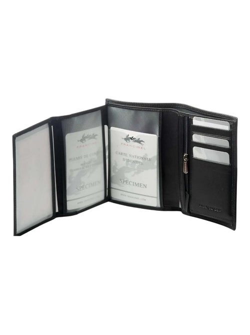 Francinel Portefeuille Cuir 3 Volets Venise 37 - Kiabi