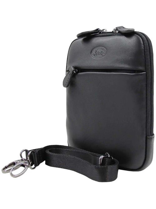 Francinel Sacoche cuir Palerme - Kiabi