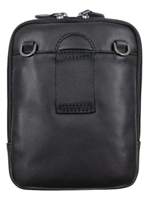 Francinel Sacoche cuir Palerme - Kiabi