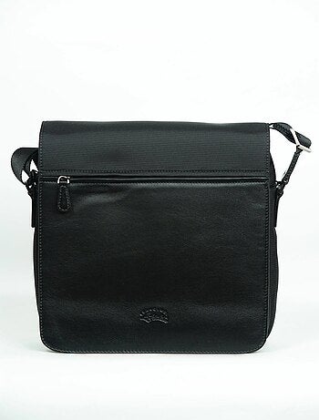 Francinel Sacoche Cuir/Toile Porto