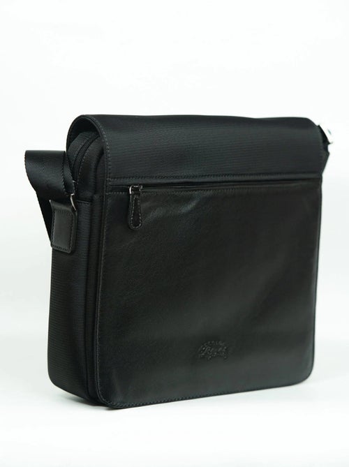 Francinel Sacoche Cuir/Toile Porto - Kiabi
