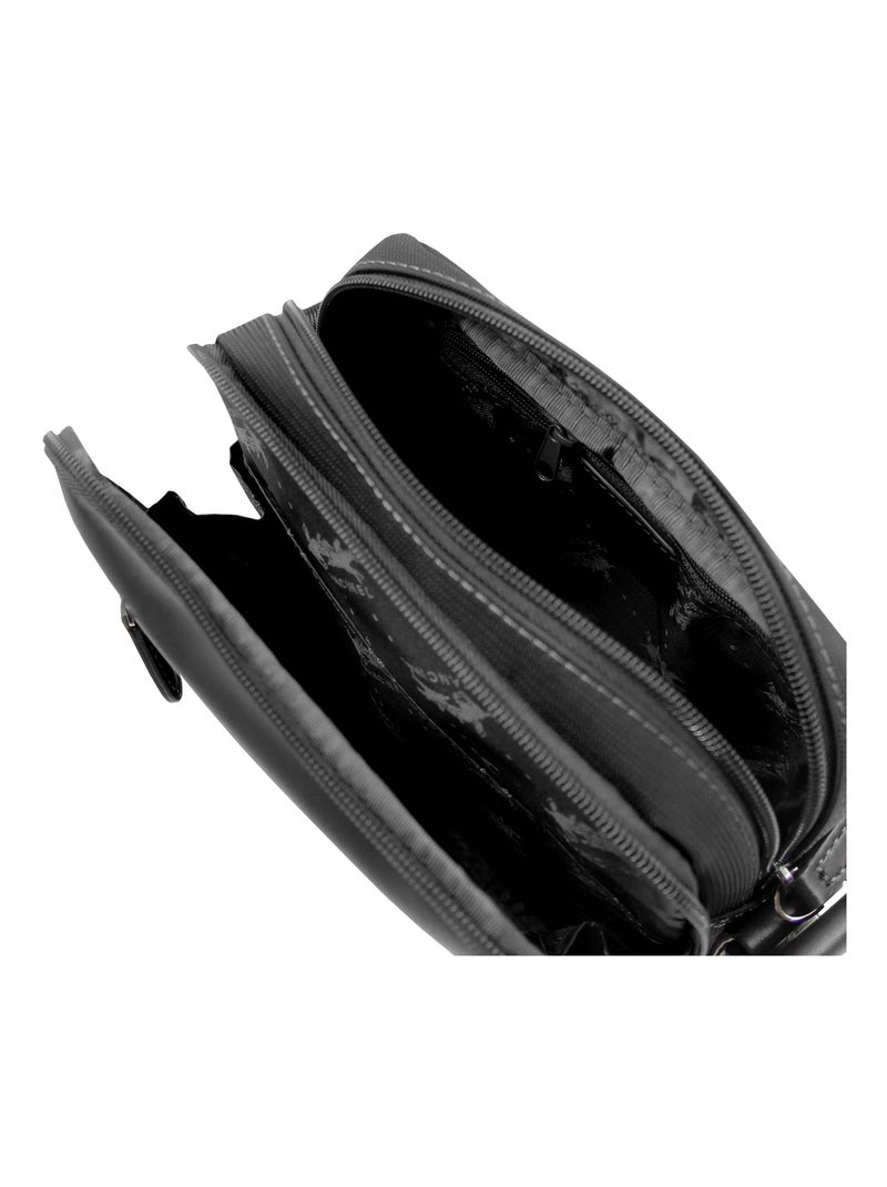 Francinel Sacoche zippée Porto Noir - Kiabi