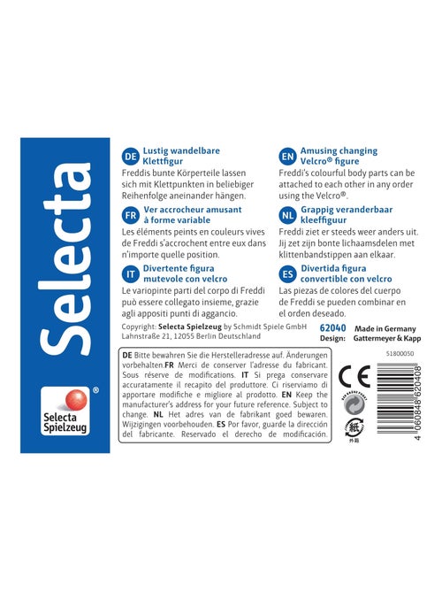 Freddi - le petit ver accrocheur - Kiabi