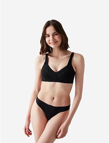 Fresh basic slip tanga en coton penti
