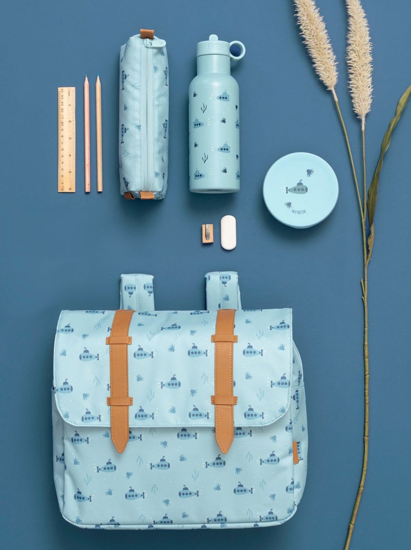 Fresk - Cartable Bleu - Kiabi