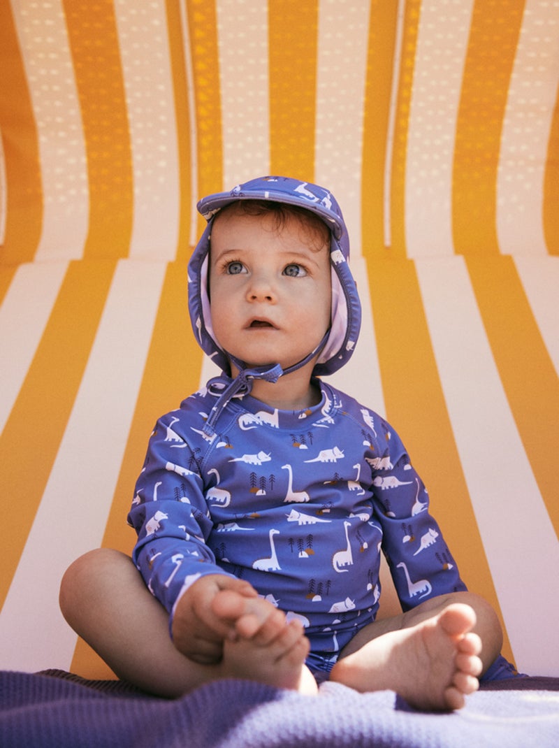 Fresk - Casquette anti-UV protège nuque Bleu - Kiabi