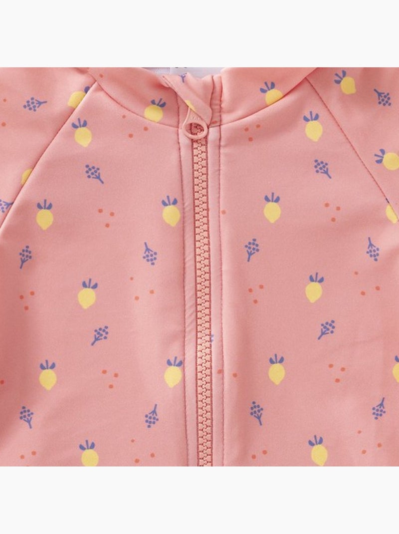 Fresk - Combinaison anti-UV manches courtes Rose - Kiabi