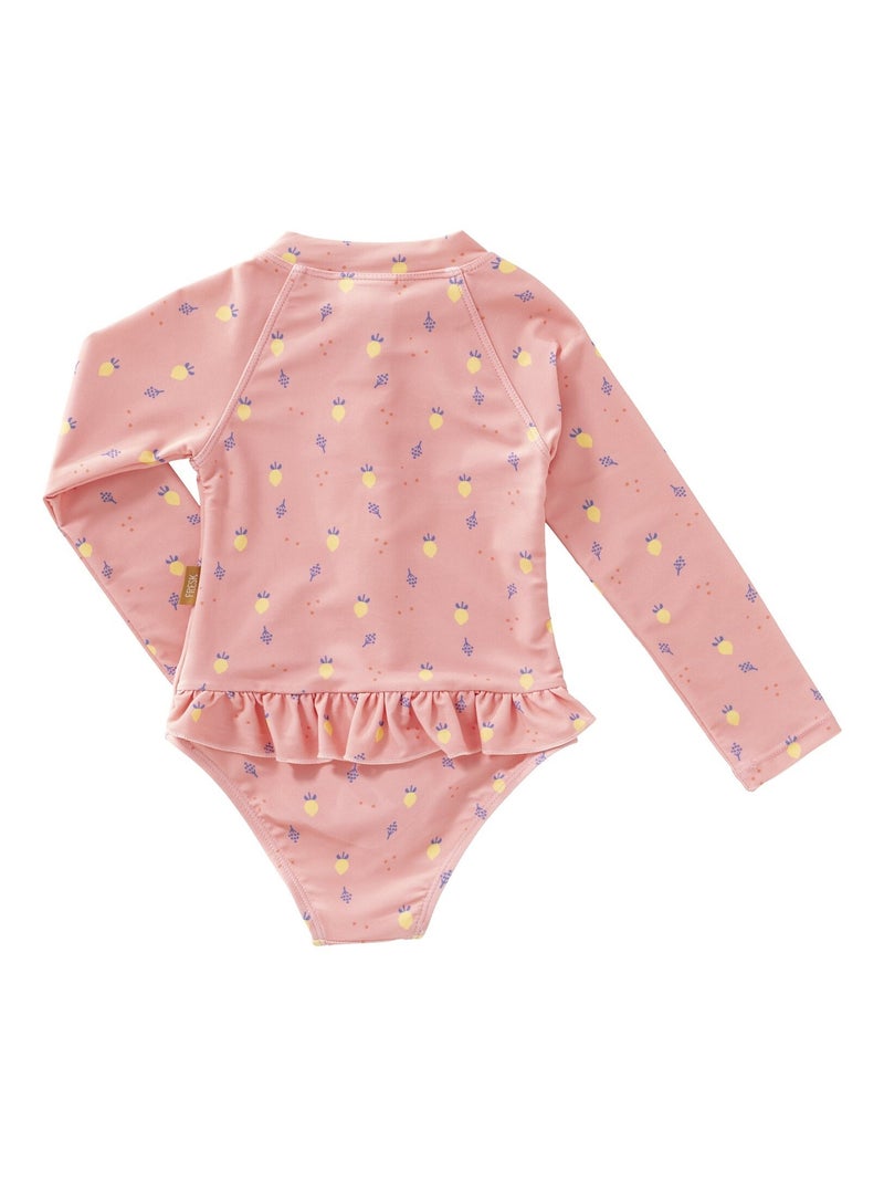 Fresk - Maillot de bain manches longues anti-UV Rose - Kiabi
