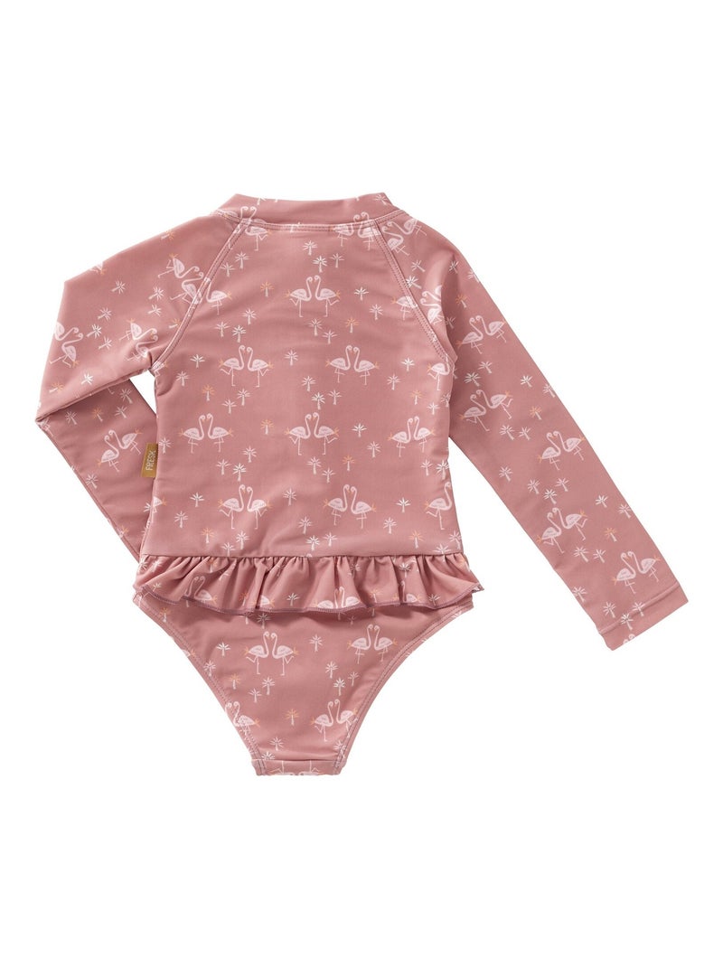 Fresk - Maillot de bain manches longues anti-UV Rose - Kiabi