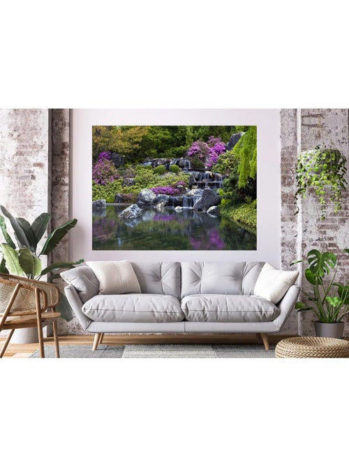 Fresque murale paysage de lac – 180 x 127 cm - Kiabi Fresque murale paysage de lac – 180 x 127 cm - Kiabi