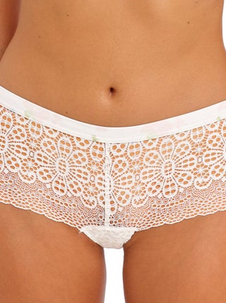 Freya - Shorty en dentelle avec taille imprimée Daydreaming