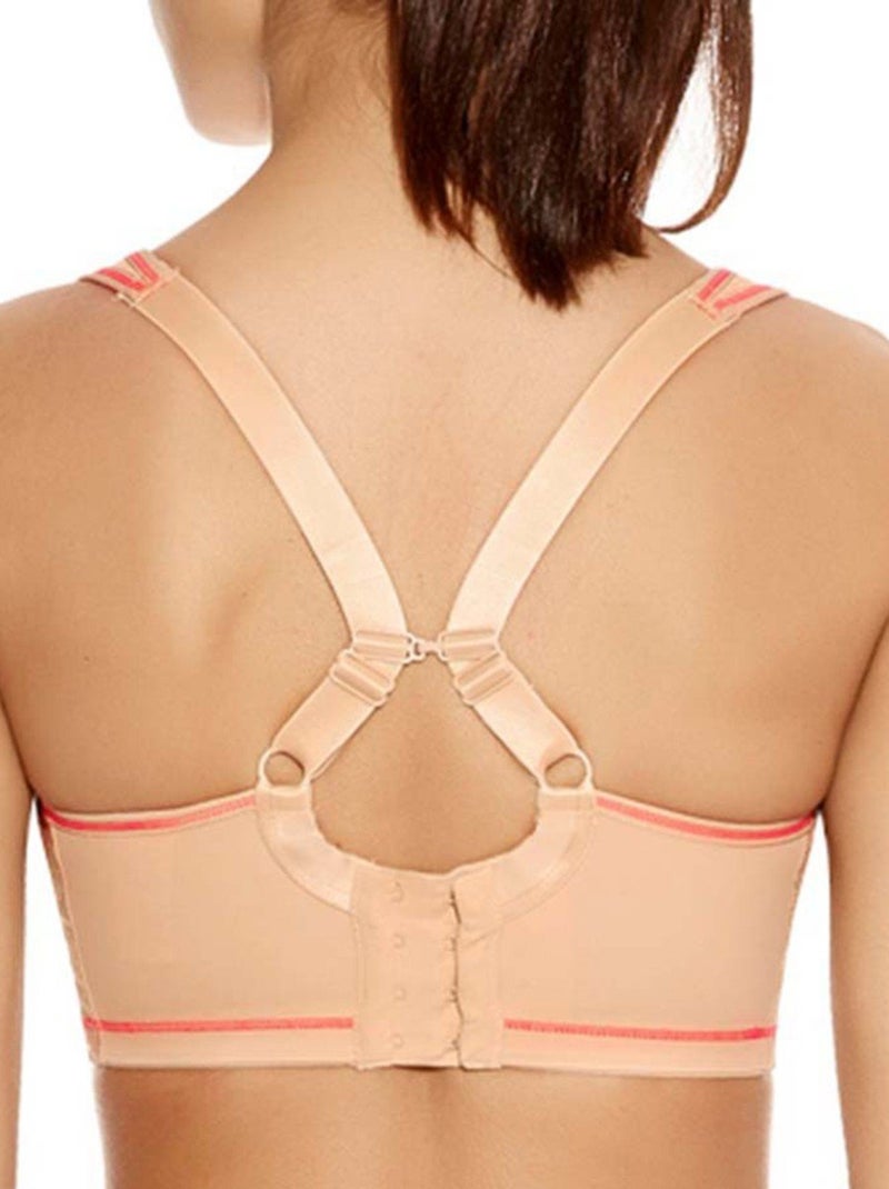 Freya Active - Soutien-gorge sport avec armatures et bonnets spacer Sonic Beige - Kiabi