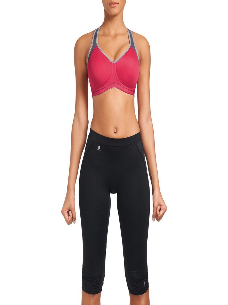 Freya Active - Soutien-gorge sport avec armatures et bonnets spacer Sonic Rouge - Kiabi