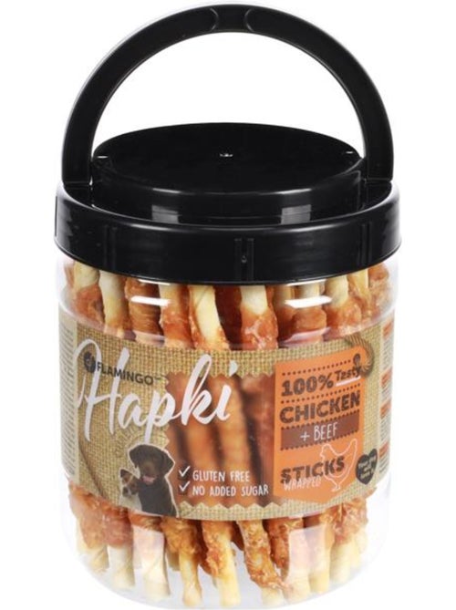 Friandise chien Bâton Blanc avec poulet - Kiabi