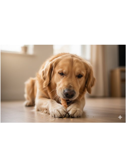Friandise chien Bâton Blanc avec poulet - Kiabi