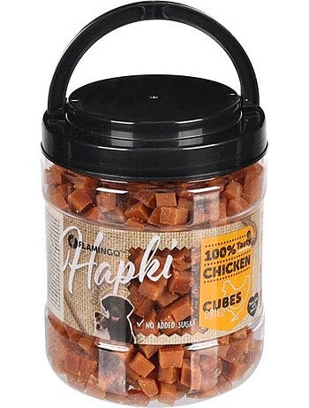 Friandise chien cube avec poulet