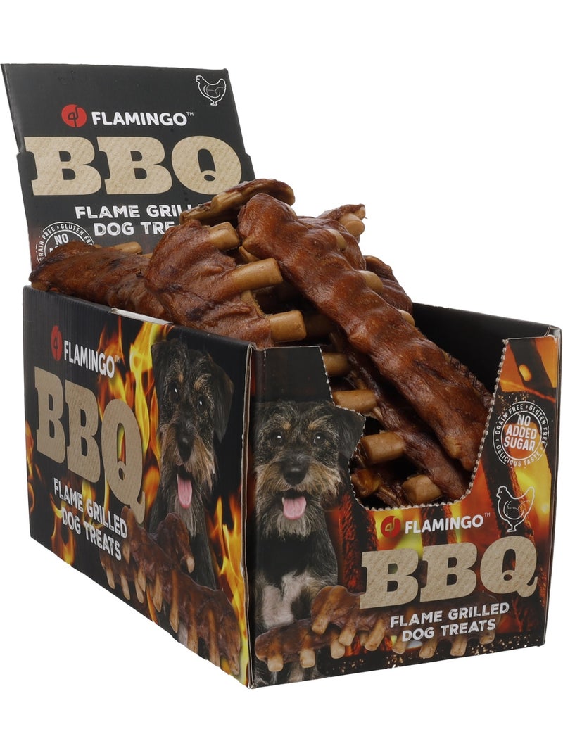 Friandise en lot pour chien BBQ Côte avec Poulet 1.6 kg Marron - Kiabi