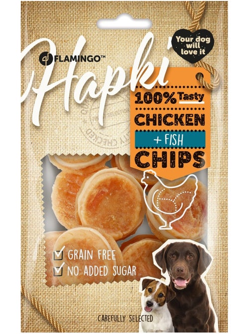 Friandise petits blocs avec poulet et cabillaud - Kiabi