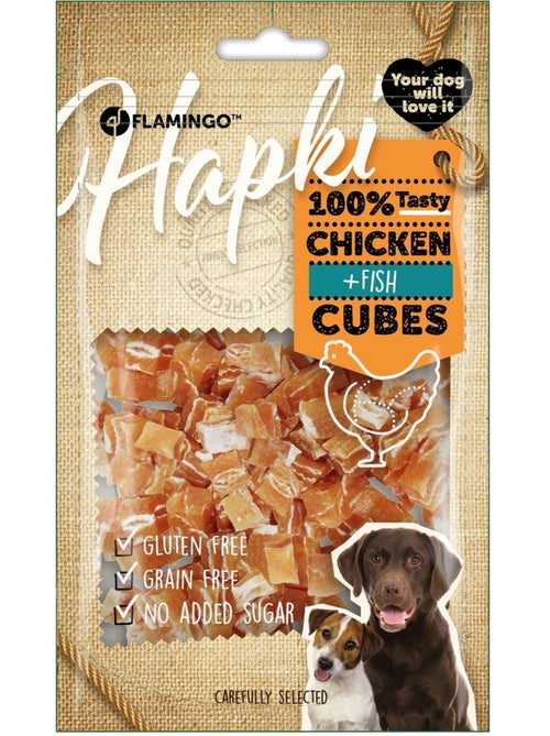 Friandise petits blocs avec poulet et cabillaud - Kiabi
